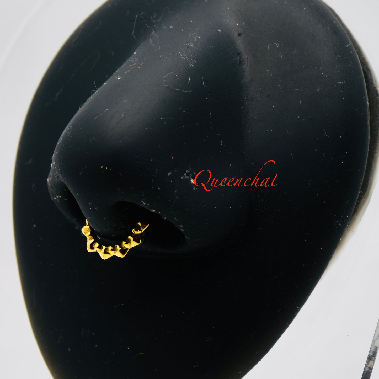 16G 316L S/S Petal Design Hinged Segment Ring Septum Ring Nose Ring 8mm