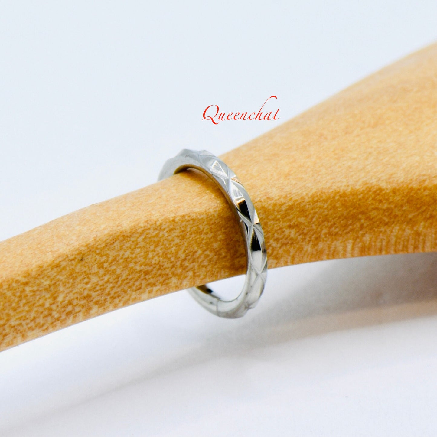 F136 Titanium 16G Cross Cut Design Nose Ring Septum Clicker Cartilage Ring Hinged Segment Ring