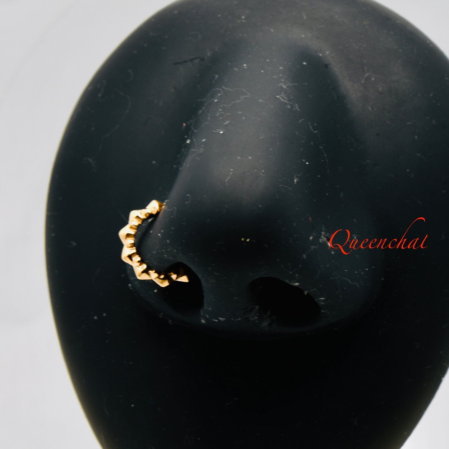 16G 316L S/S Petal Design Hinged Segment Ring Septum Ring Nose Ring 8mm