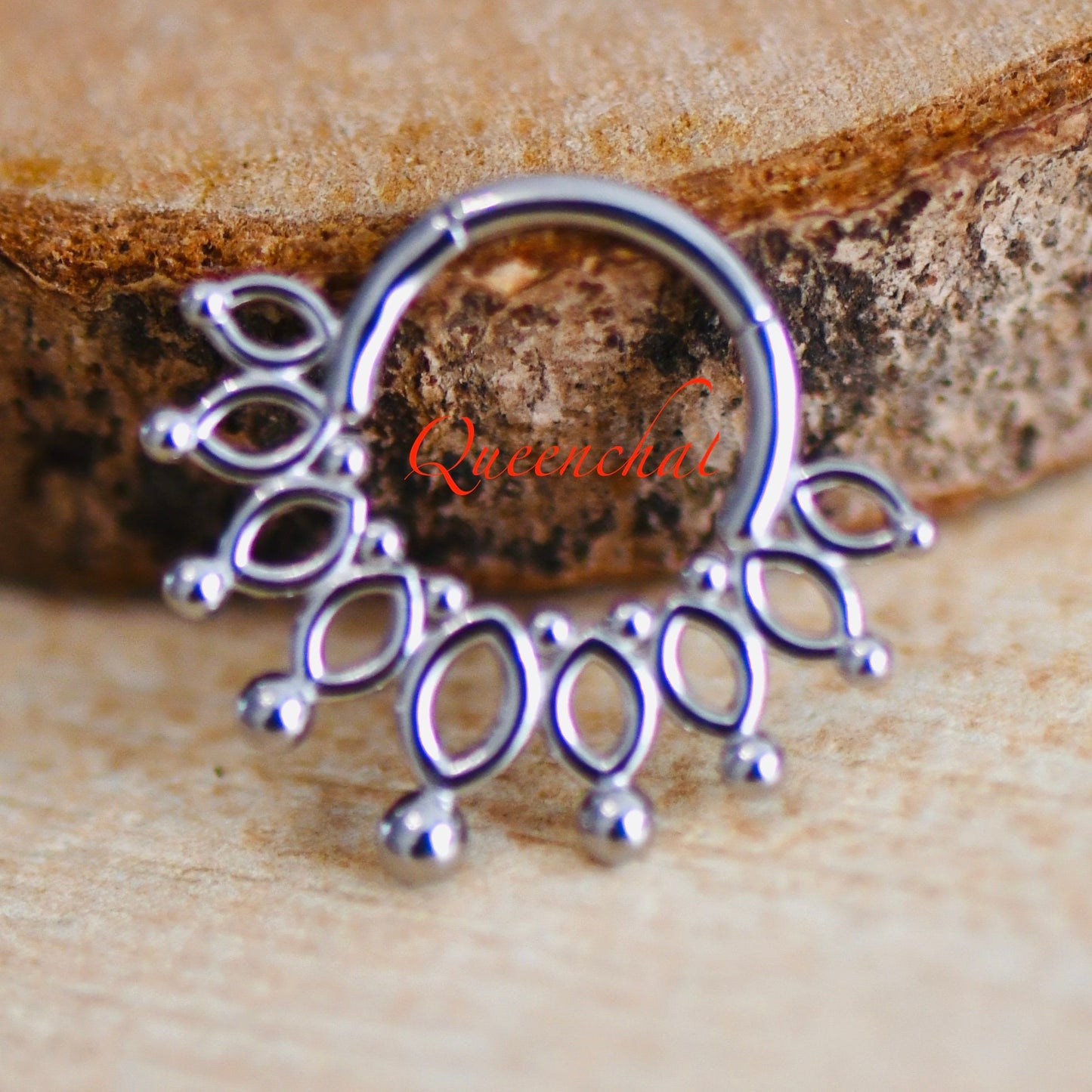 16G 316L Surgical Steel Septum Ring Cartilage Piercing Earring Gold Silver Clicker Ring Daith Ring, Lobe Ring, Septum Ring